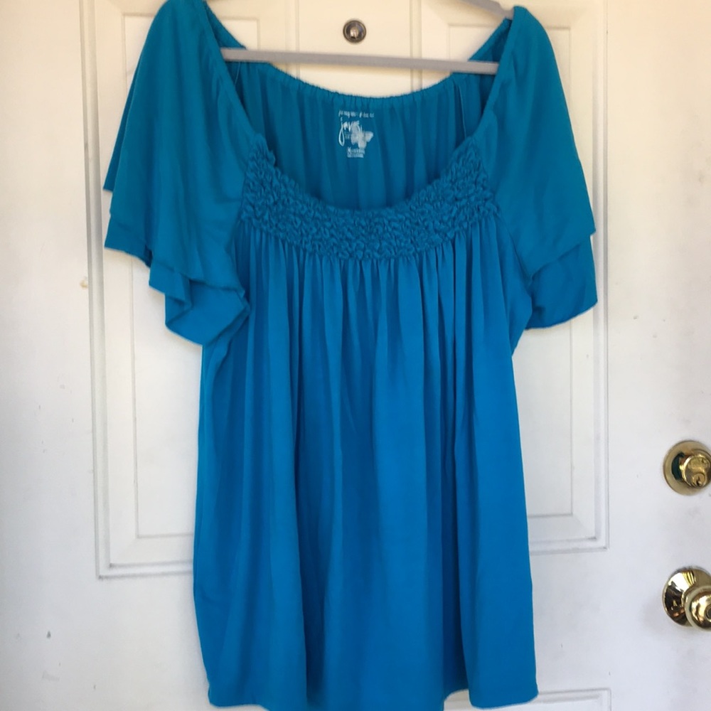 Super cute plus size blouse